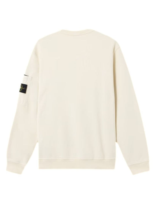 Stone Island Cotton Sweatshirt – Ivory