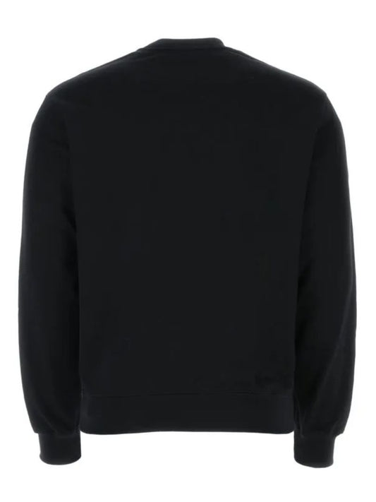 Off-White Black & Blue Cotton Sweatshirt