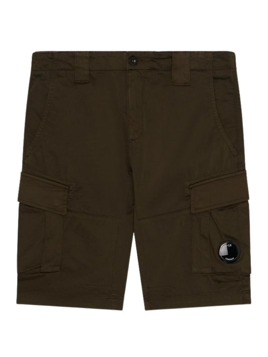 C.P. Company Ivy Green Cotton Bermuda Shorts