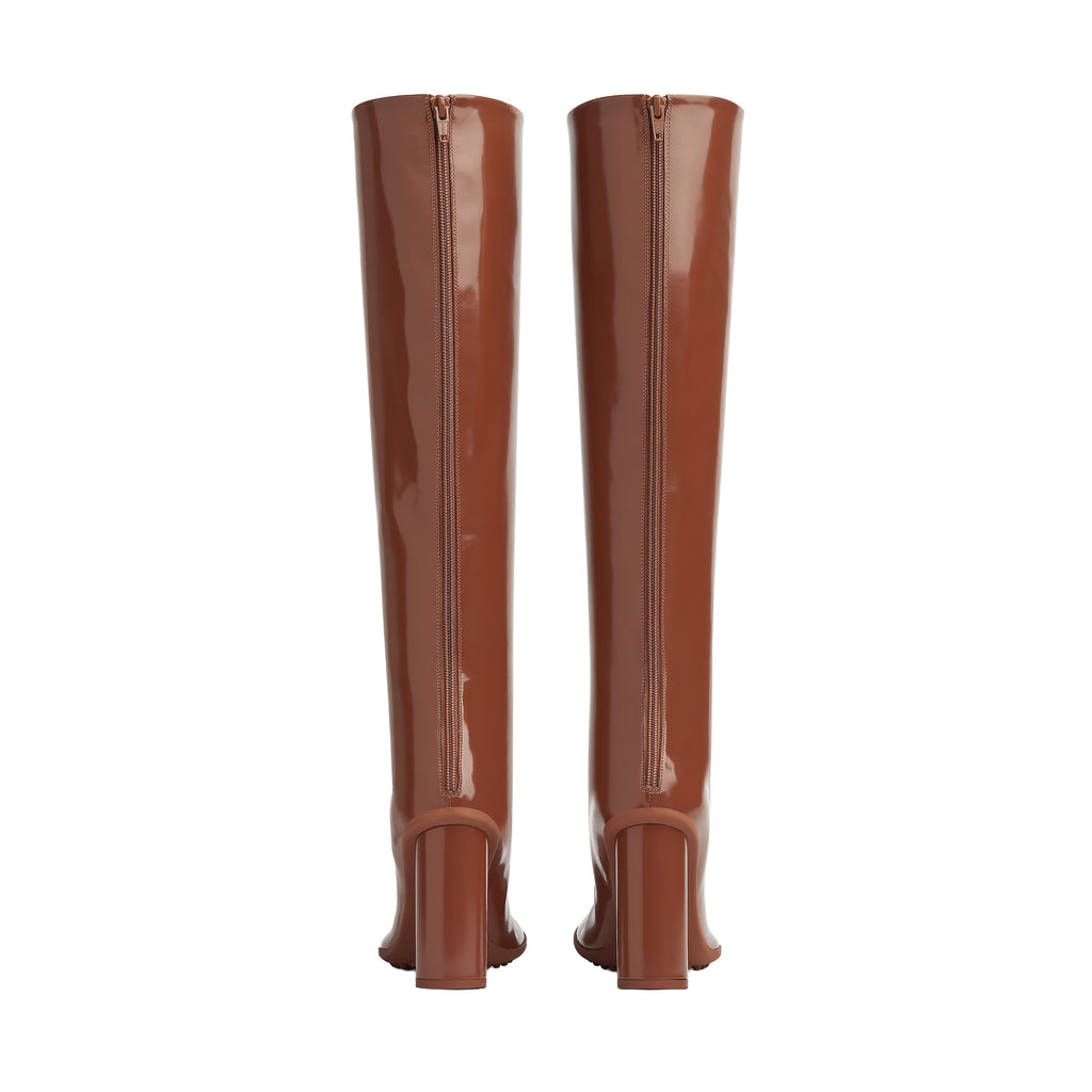 Bottega Veneta Women's Patent Leather Knee-High Boots