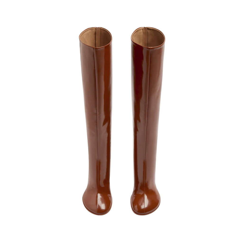 Bottega Veneta Women's Patent Leather Knee-High Boots