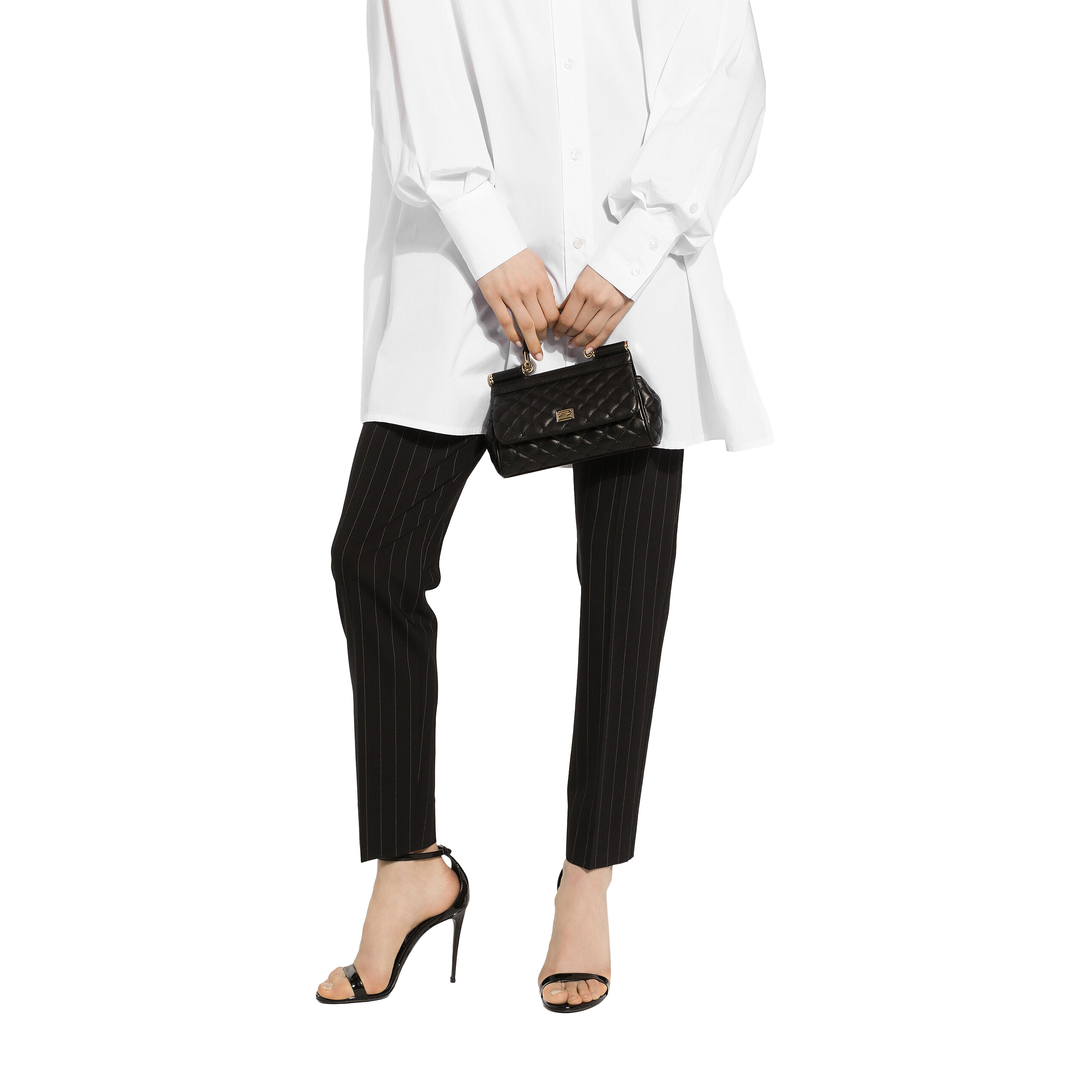 Dolce & Gabbana Small Sicily Handbag – Black