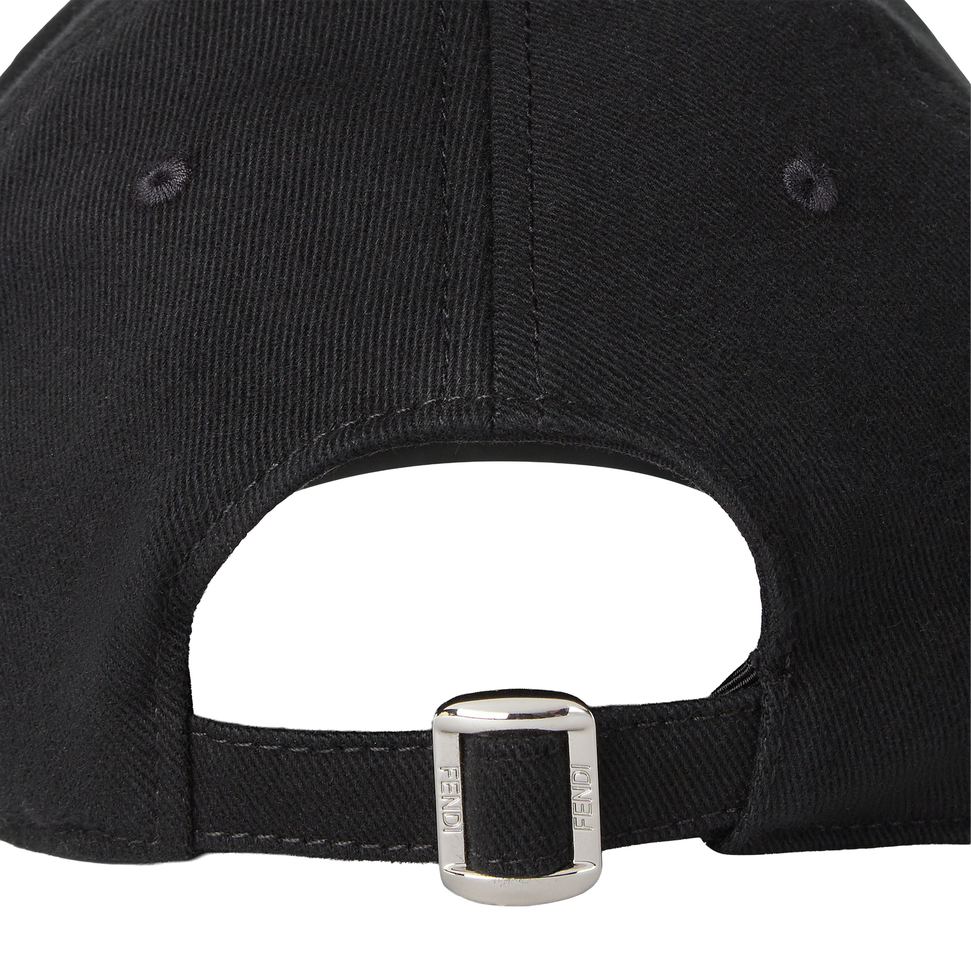 Fendi Baseball cap in black cotton
