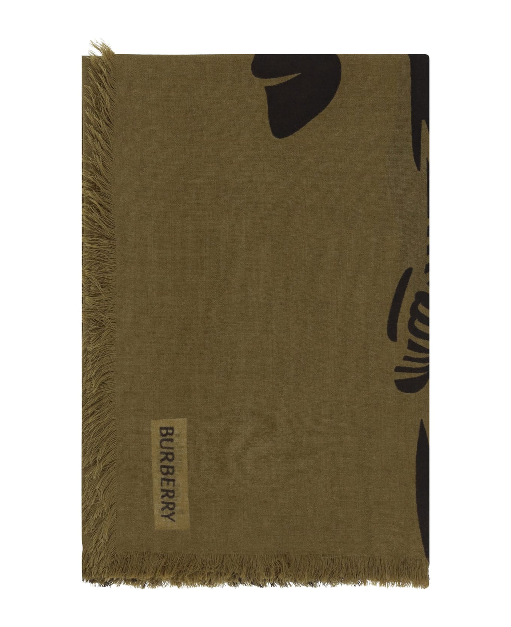 Burberry Wool Prorsum Knight Scarf – Camp Green
