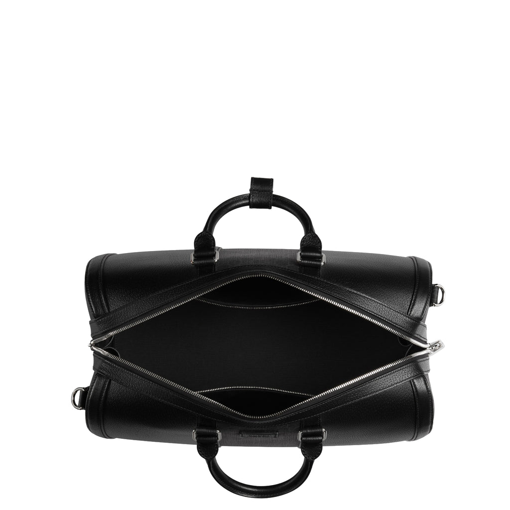 Gucci Leather Duffle Bag - Black